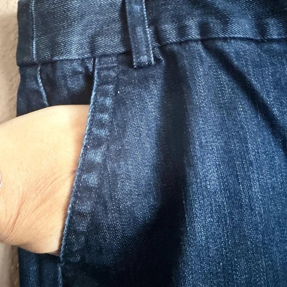 J. Crew Dark Indigo City Fit Jeans Size 16
